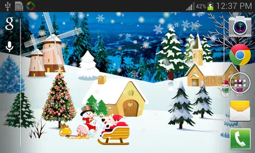 Christmas Live Wallpaper screenshot 6