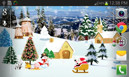 Christmas Live Wallpaper screenshot 7