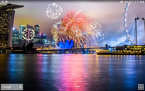 Fireworks Live Wallpaper 2018 screenshot 8