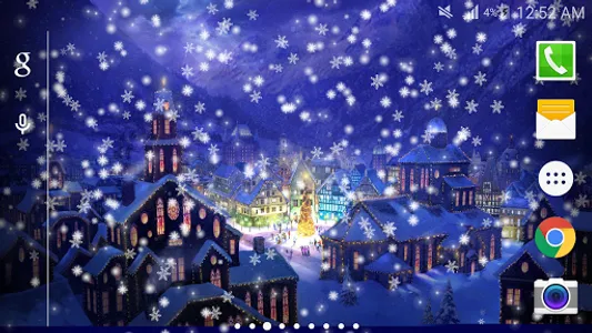 Snow Night City wallpaper PRO screenshot 7