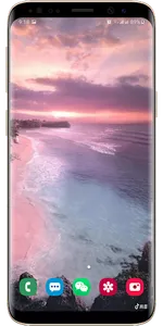 Relax Beach Waves Wallpaper screenshot 1