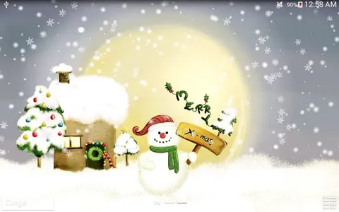 Christmas Snow Live Wallpaper screenshot 10