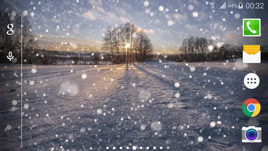 Winter Snow Live Wallpaper  HD screenshot 0