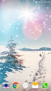 Winter Snow Live Wallpaper  HD screenshot 6