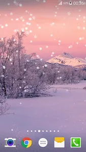 Winter Snow Live Wallpaper  HD screenshot 7