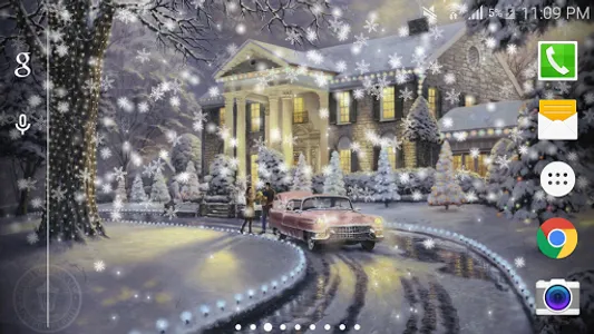 Fairy Tale Snow Live Wallpaper screenshot 4