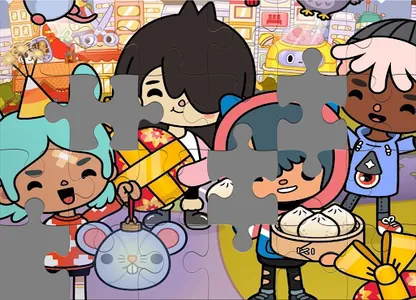 Boca Toca jigsaw puzzle Game screenshot 0