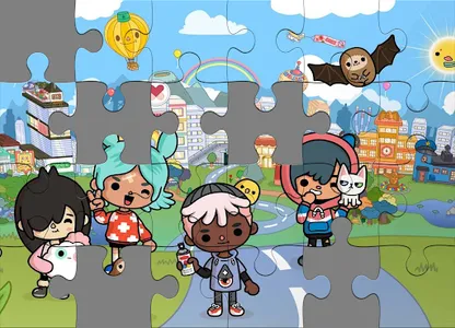 Boca Toca jigsaw puzzle Game screenshot 1