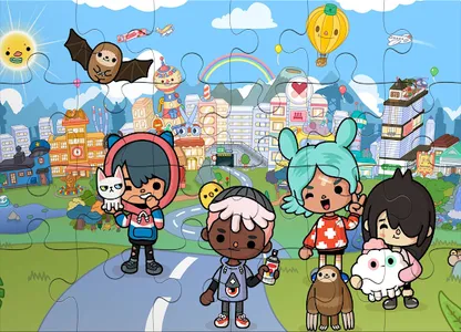 Boca Toca jigsaw puzzle Game screenshot 3