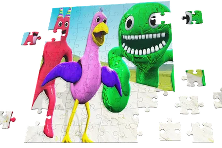 Garten of Banban Jigsaw game screenshot 3