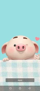 Cute pig wallpaper screenshot 4
