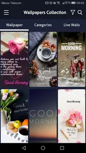 Good Mornings App Images Edito screenshot 4