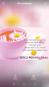 Good Mornings App Images Edito screenshot 5