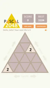 Pascal 2048 screenshot 1
