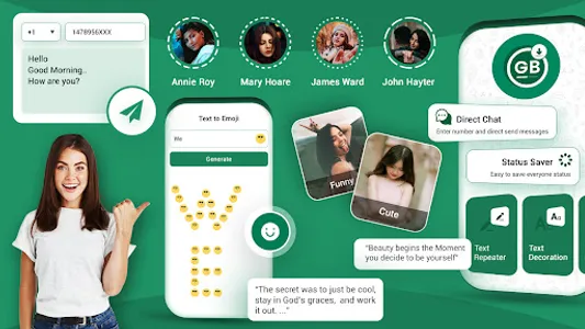 GB WA Plus Version Apk 2022 screenshot 0
