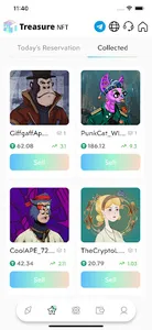 TreasureNFT：Trade & Earn NFTs screenshot 3