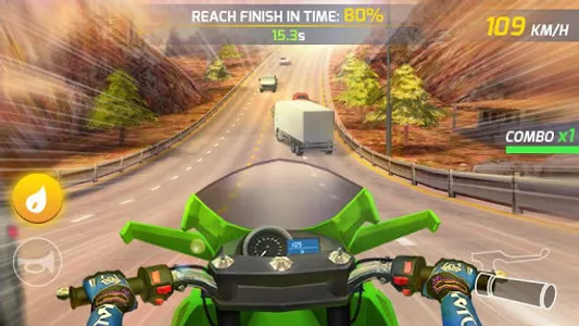 Moto Highway Rider screenshot 0