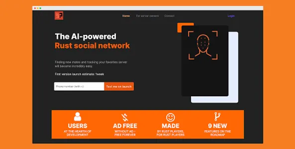 Wannateam? - Rust social netwo screenshot 4