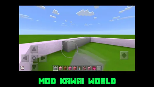 Mod kawaii world texture mcpe screenshot 2