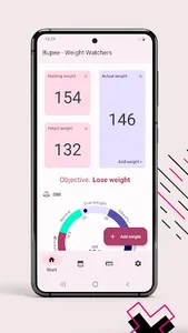 Bupee - Weight Tracker - BMI screenshot 1