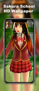 Sakura School Girl Wallpapers screenshot 10