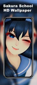 Sakura School Girl Wallpapers screenshot 11