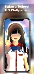 Sakura School Girl Wallpapers screenshot 3