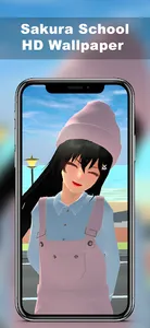 Sakura School Girl Wallpapers screenshot 5