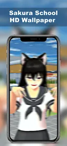 Sakura School Girl Wallpapers screenshot 6