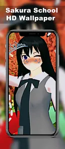 Sakura School Girl Wallpapers screenshot 7