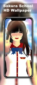 Sakura School Girl Wallpapers screenshot 9