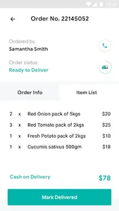 Wardstore Delivery screenshot 1