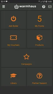 Warmhaus Partner screenshot 1