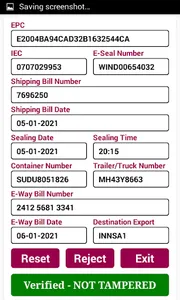 Warner e-Seal Port/ICD App - C screenshot 4