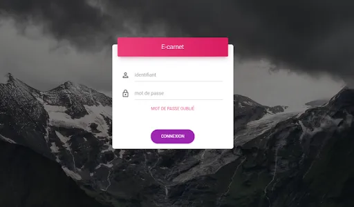 E-carnet screenshot 1