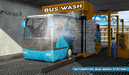 Gas Station Bus Parking Games screenshot 5