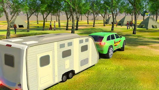 Camper Van Truck Driving Games screenshot 0