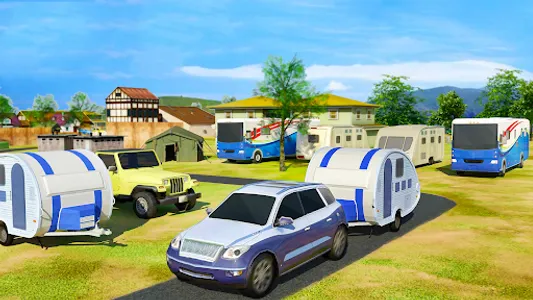 Camper Van Truck Driving Games screenshot 13