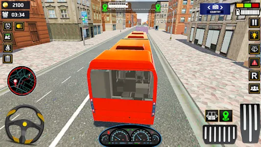 Coach Bus Train Driving Games screenshot 10