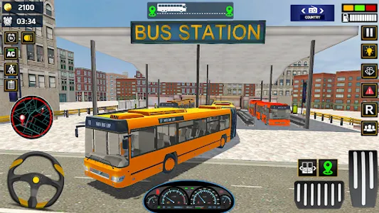 Coach Bus Train Driving Games screenshot 8