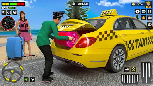 US Taxi Car Driving Games screenshot 8