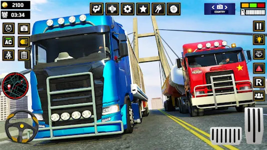 Offroad Cargo Transport Truck screenshot 14