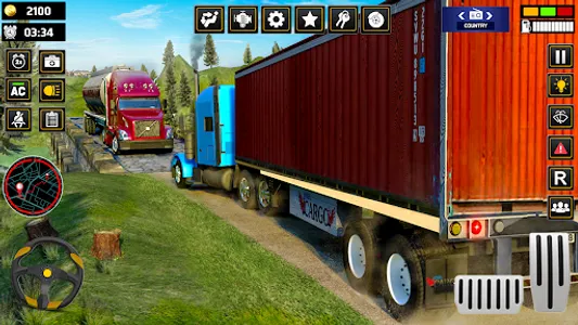 Offroad Cargo Transport Truck screenshot 23