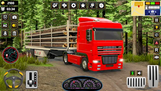 Euro Transporter Truck Games screenshot 4