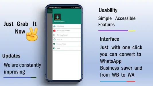 Easy status saver 2021 screenshot 1
