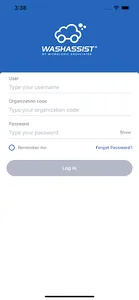 WashAssist Dashboard screenshot 0