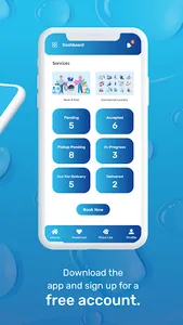 Washteams Laundry Services App screenshot 1