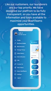 Washteams Laundry Services App screenshot 14