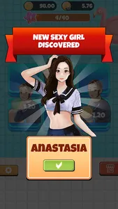 Sexy merge girls: idle tycoon screenshot 3