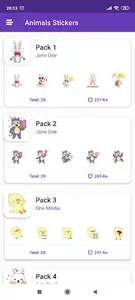 Animals Stickers screenshot 0